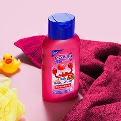 Mak’s Kids Strawberry Body Wash 300ml