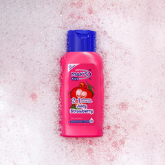 Mak’s Kids Juicy Strawberry 2-in-1 Shampoo + Conditioner 300ml