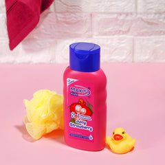 Mak’s Kids Juicy Strawberry 2-in-1 Shampoo + Conditioner 300ml