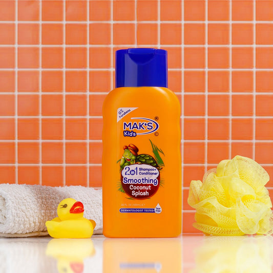 Mak’s Kids Smoothing Coconut Splash 2-in-1 Shampoo + Conditioner 300ml