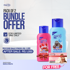 Mak’s Strawberry and Free Gentle Bodywash 300ml ×2 (Free Pink Baby Soap)