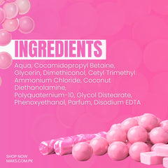 Mak’s Kids Bubble Gum Breeze 2-in-1 Shampoo + Conditioner 300ml