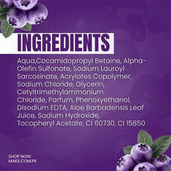 Swabe Kids by Mak's Berry Bubble Blast 3-in-1 Shampoo, Conditioner and Body Wash 550ml