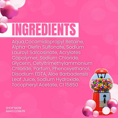 Swabe Kids by Mak's Bubble Gum Breeze 3-in-1 Shampoo, Conditioner and Body Wash 550ml