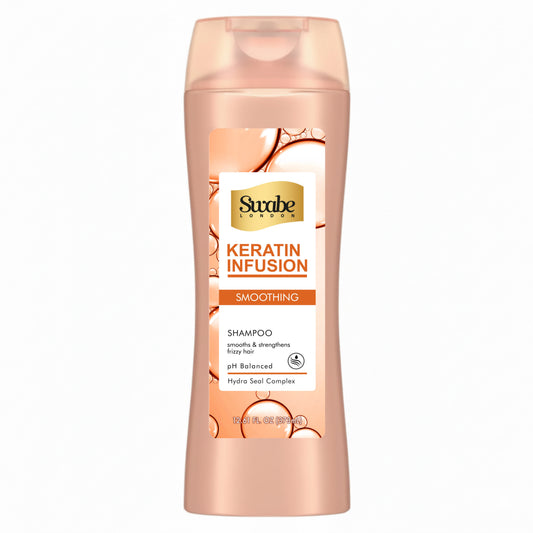 Swabe Keratin infusion Smoothing Shampoo 12.6 Fl.Oz / 373 ml