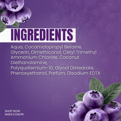 Mak’s Kids Berry Bubble Blast 2-in-1 Shampoo + Conditioner 300ml