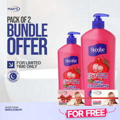 Swabe Strawberry 3-in-1 Bundle ×2 + FREE Baby Soaps ×2