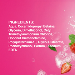 MAK’S Kids Coconut 2-in-1 & Strawberry 2-in-1 300ml ×2 + FREE Lip Balm (Rosy Lips)