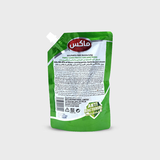 MAK’s Sulphate Free Anti Bacterial Handwash - Lime & Tea Tree (Pouch) 600ml