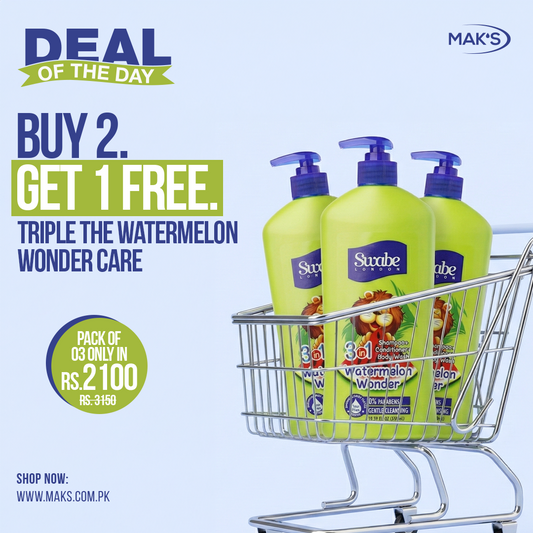Swabe 3-in-1 Watermelon Buy 2 get 1 free (Deal of the day)