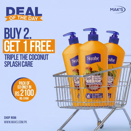 Swabe 3-in-1 Coconut Buy 2 get 1 free (Deal of the day)