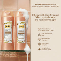 Swabe Coconut Oil Fusion Shampoo 12.6 Fl. Oz / 373 ml