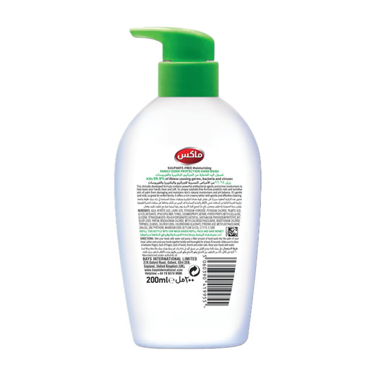 MAK’s Sulphate Free Anti Bacterial Handwash - Lime & Tea Tree 200ml