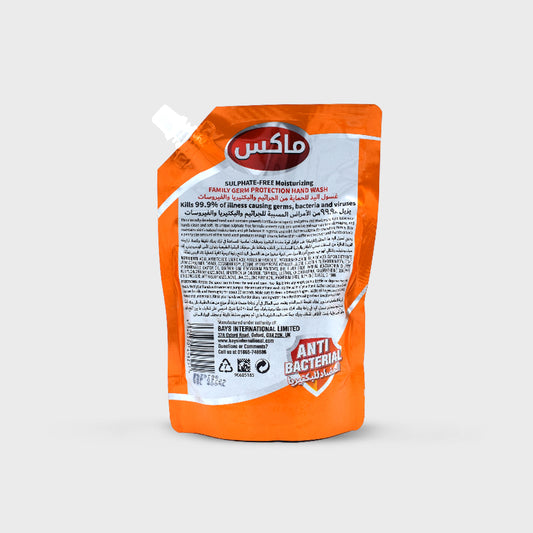 MAK’s Sulphate Free Anti Bacterial Handwash - Citrus Fresh (Pouch) 600ml