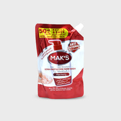 MAK’s Sulphate Free Anti Bacterial Handwash - Harmony (Pouch) 600ml