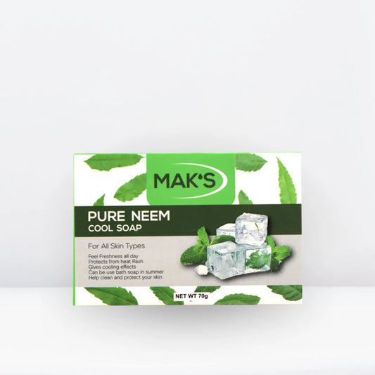 Mak’s Transparent Pure Neem Cool Soap 70g