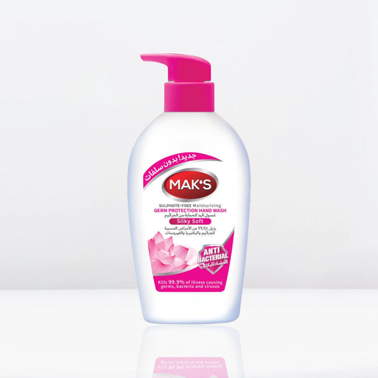 MAK’s Sulphate Free Anti Bacterial Handwash - Silky Soft 200ml