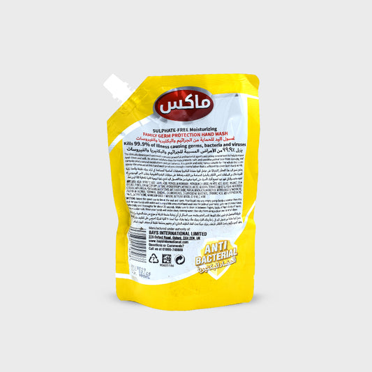 MAK’s Sulphate Free Anti Bacterial Handwash - Lemon Fresh (Pouch) 600ml
