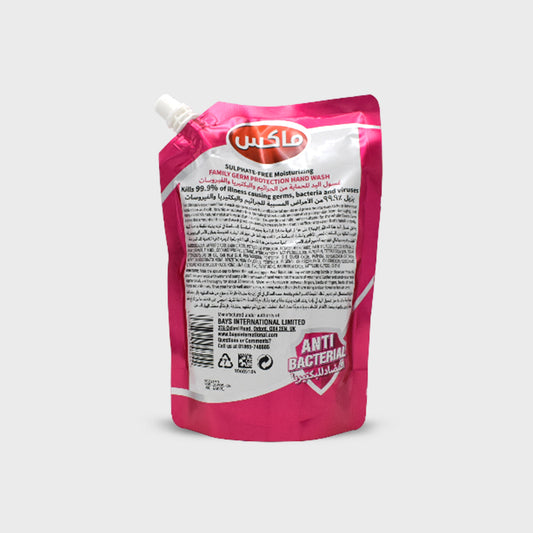 MAK’s Sulphate Free Anti Bacterial Handwash - Silky Soft (Pouch) 600ml