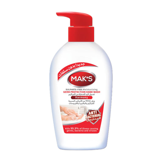 MAK’s Sulphate Free Anti Bacterial Handwash - Harmony 200ml