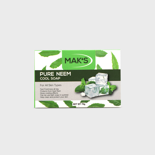 Mak’s Transparent Pure Neem Cool Soap 70g