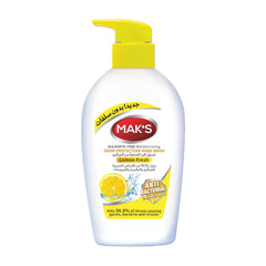 MAK’s Sulphate Free Anti Bacterial Handwash - Lemon Fresh 200ml