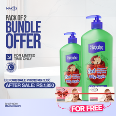 Swabe Apple 3-in-1 Bundle ×2 + FREE Baby Soaps ×2