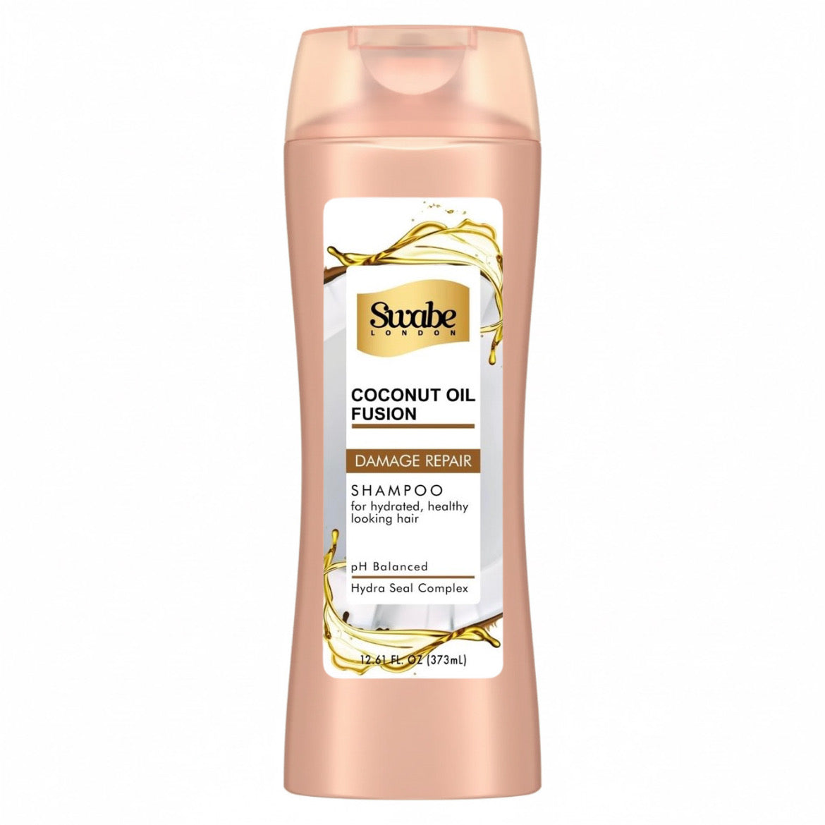 Swabe Coconut Oil Fusion Shampoo 12.6 Fl. Oz / 373 ml