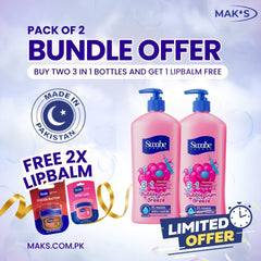 Swabe Kids by Mak’s Bubblegum 3-in-1 Bundle 550ml ×2 + FREE Lip Balms ×2