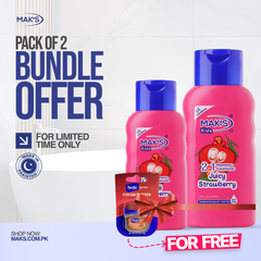 Mak’s Strawberry 2-in-1 Bundle ×2 + Free Lip Balm (Original)