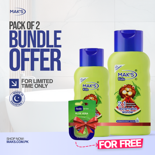 Mak’s Watermelon 2-in-1 Bundle ×2 + Free Lip Balm (Original)