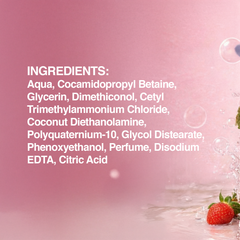 Swabe Kids by Mak’s Strawberry & Coconut 3-in-1 Bundle 550ml ×2 + FREE Lip Balms (Rosy Lips & Original) ×2