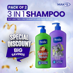 Swabe Kids by Mak’s Berry Blast & Apple 3-in-1 Bundle (550ml x 2)