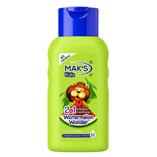 Mak’s Kids Watermelon Wonder 2-in-1 Shampoo + Conditioner 300ml