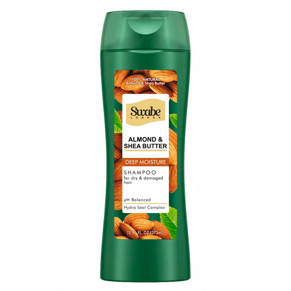 Swabe London Almond and Shea Butter Deep Moisture Shampoo 373ml 12.6 Fl Oz for Dry and Damaged Hair Free Delivery Pakistan