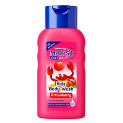 Mak’s Kids Strawberry Body Wash 300ml