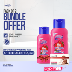 Mak’s Strawberry 2-in-1 Bundle ×2 + Free White Baby Soap