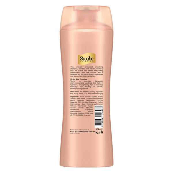 Swabe Keratin infusion Smoothing Shampoo 12.6 Fl.Oz / 373 ml