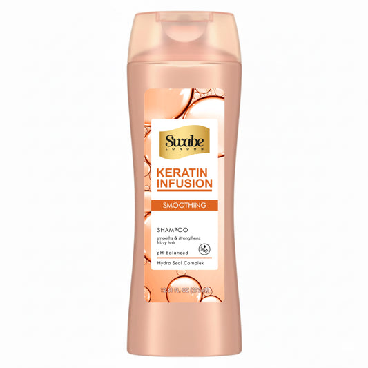 Swabe Keratin infusion Smoothing Shampoo 12.6 Fl.Oz / 373 ml