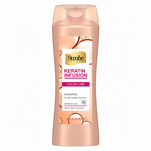 Swabe Keratin Infusion Color Care Shampoo 12.6 Fl.Oz / 373 ml