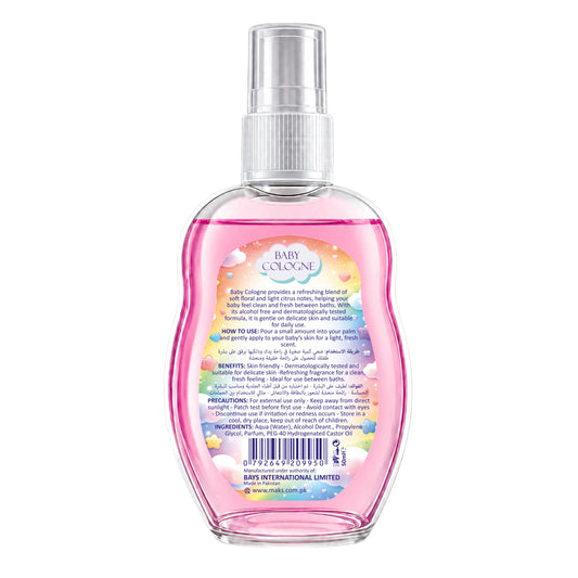 Swabe London Baby Cologne Gentle Fragrance - 50ml