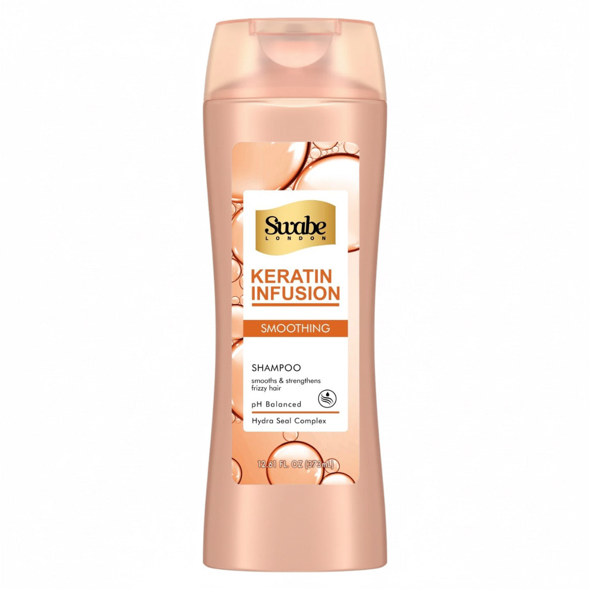 Swabe Keratin infusion Smoothing Shampoo 12.6 Fl.Oz / 373 ml