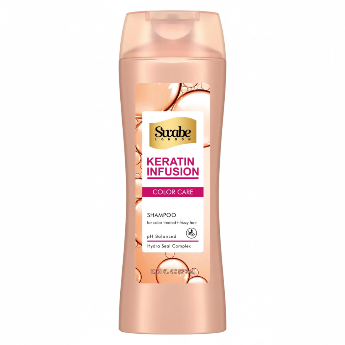 Swabe Keratin Infusion Color Care Shampoo 12.6 Fl.Oz / 373 ml