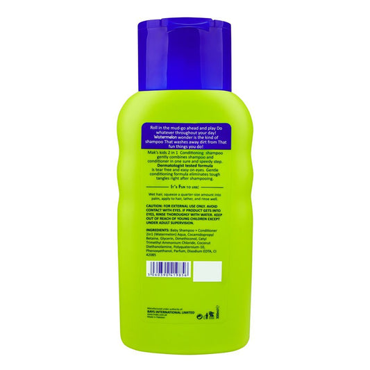 Mak’s Kids Watermelon Wonder 2-in-1 Shampoo + Conditioner 300ml