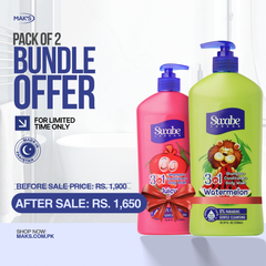 Swabe Kids by Mak’s Strawberry & Watermelon 3-in-1 Bundle 550ml ×2