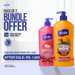 Swabe Kids by Mak’s Coconut & Strawberry 3-in-1 Bundle 550ml ×2