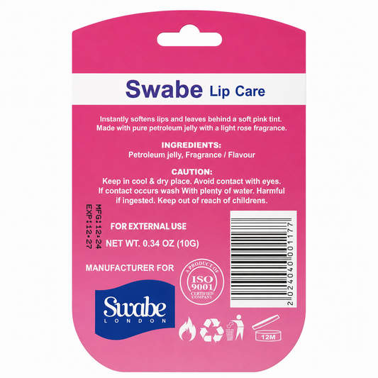 Swabe Lip Balm Rosy Lips 10g