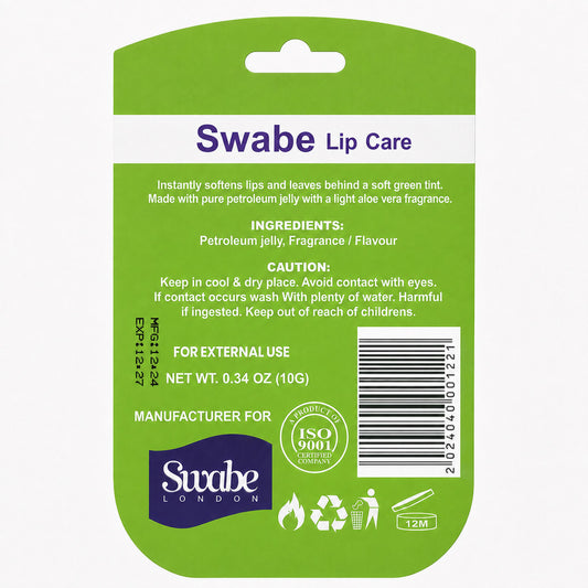 Swabe Lip Balm Aloe Vera 10g