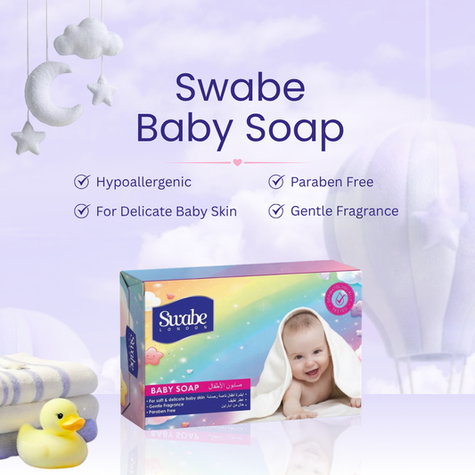 Swabe London Baby Soap Bar Gentle Fragrance 70g