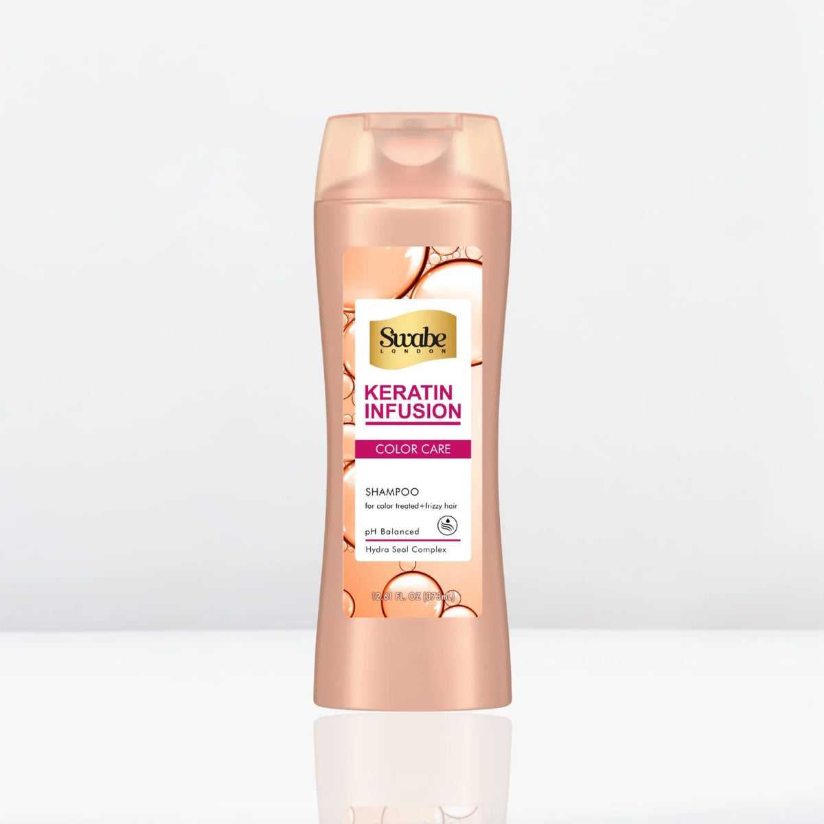Swabe Keratin Infusion Color Care Shampoo 12.6 Fl.Oz / 373 ml